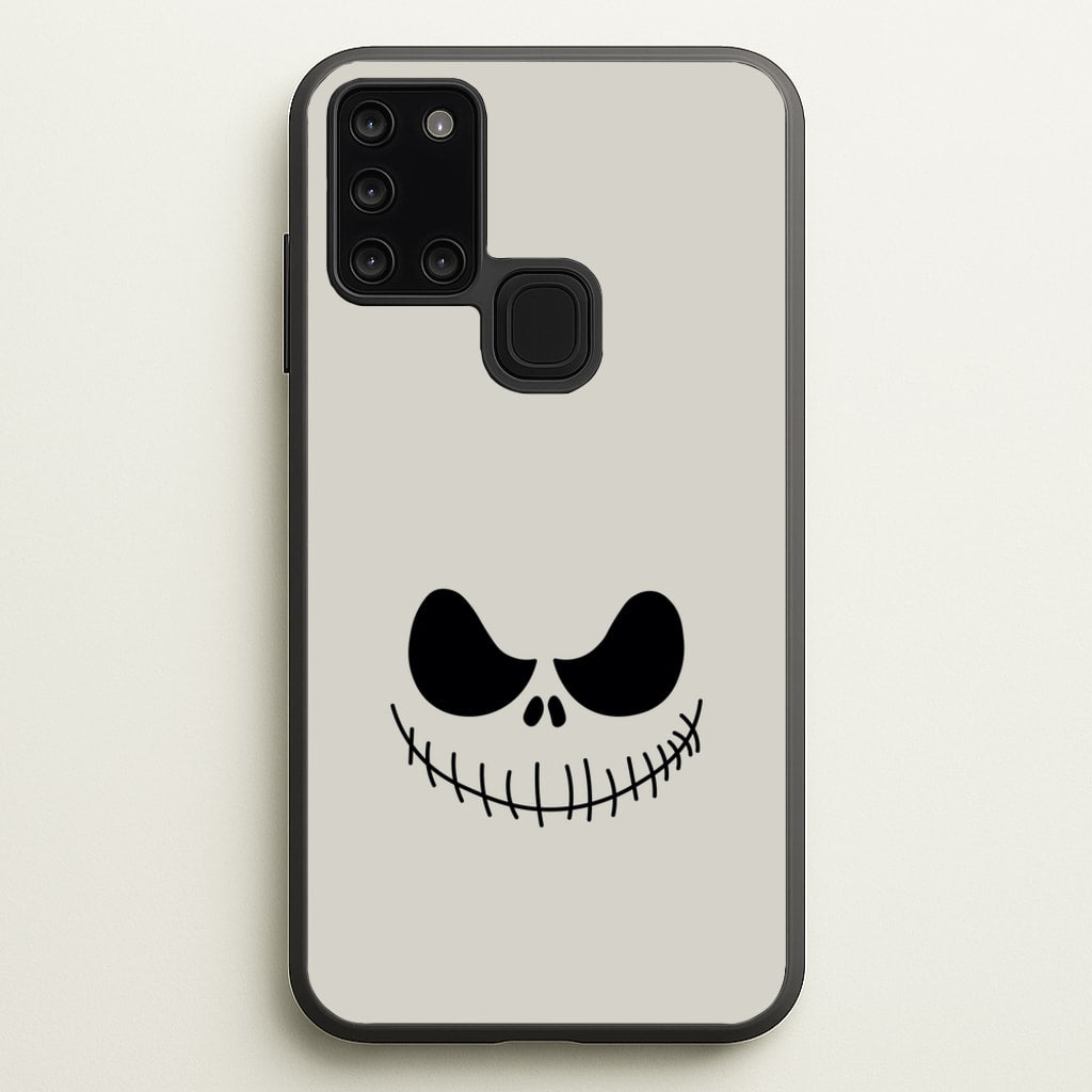 Jack Face - TNBC - Halloween Phone Case for Galaxy A21s