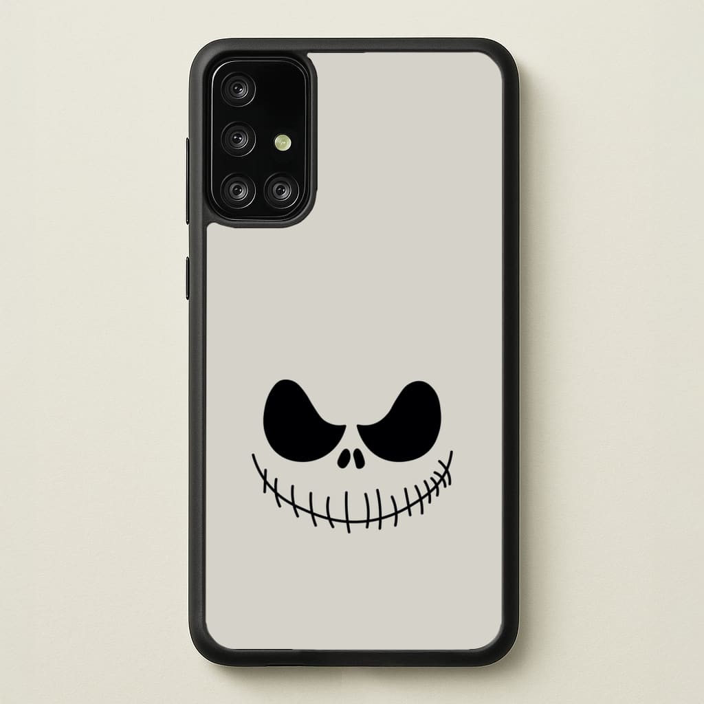 Jack Face - TNBC - Halloween Phone Case for Galaxy A71