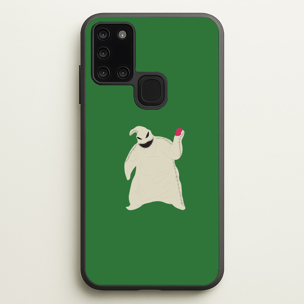 Oogie Boogie Green - TNBC - Halloween Phone Case for Galaxy A21s