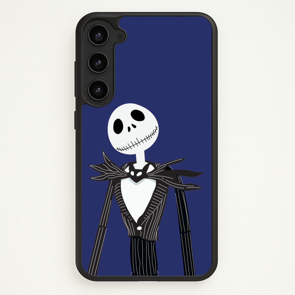 Jack Skellington Blue - TNBC - Halloween Phone Case for Galaxy S23 Plus