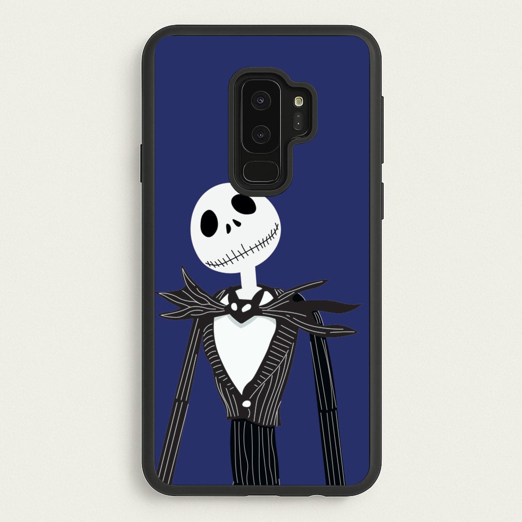 Jack Skellington Blue - TNBC - Halloween Phone Case for Galaxy S9 Plus
