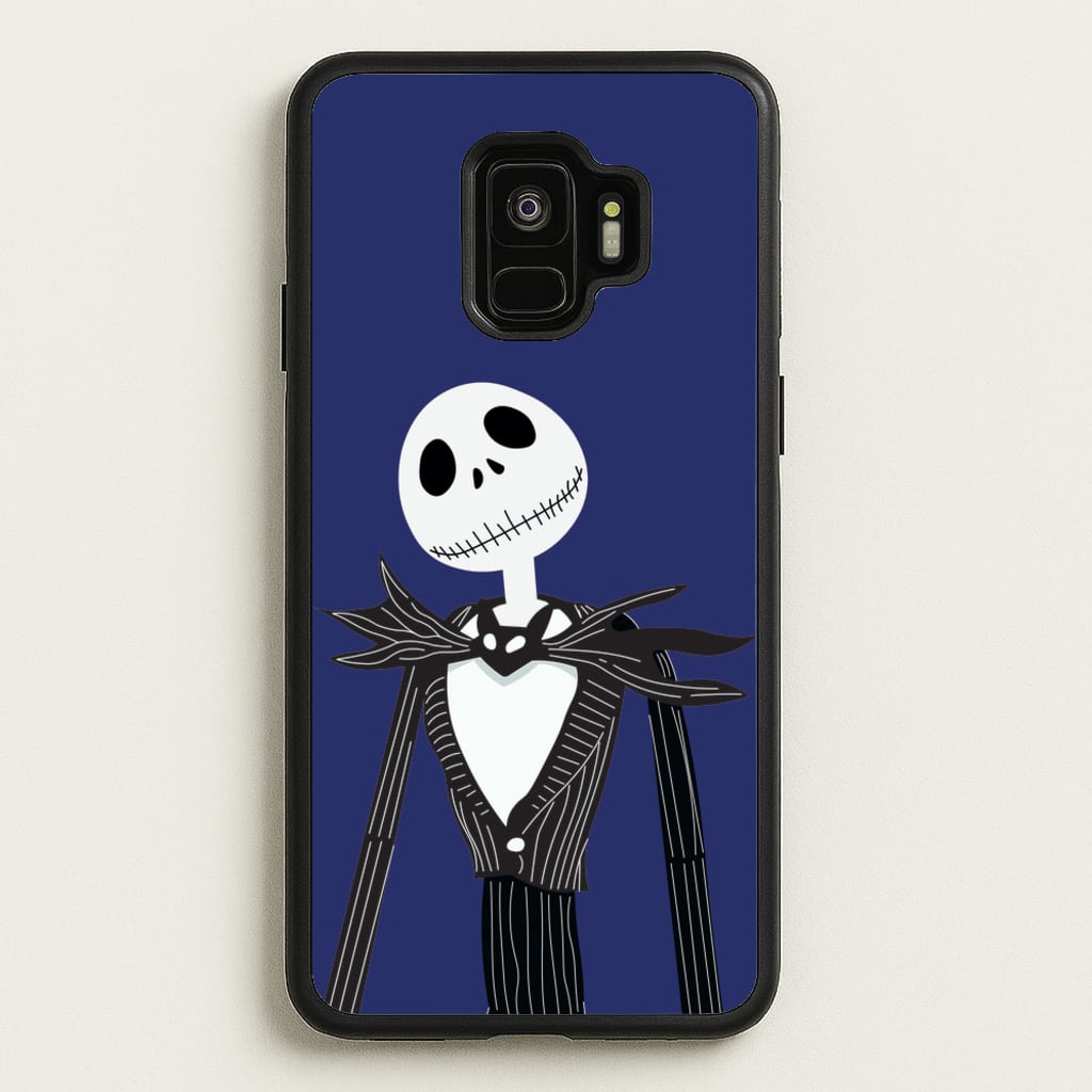Jack Skellington Blue - TNBC - Halloween Phone Case for Galaxy S9