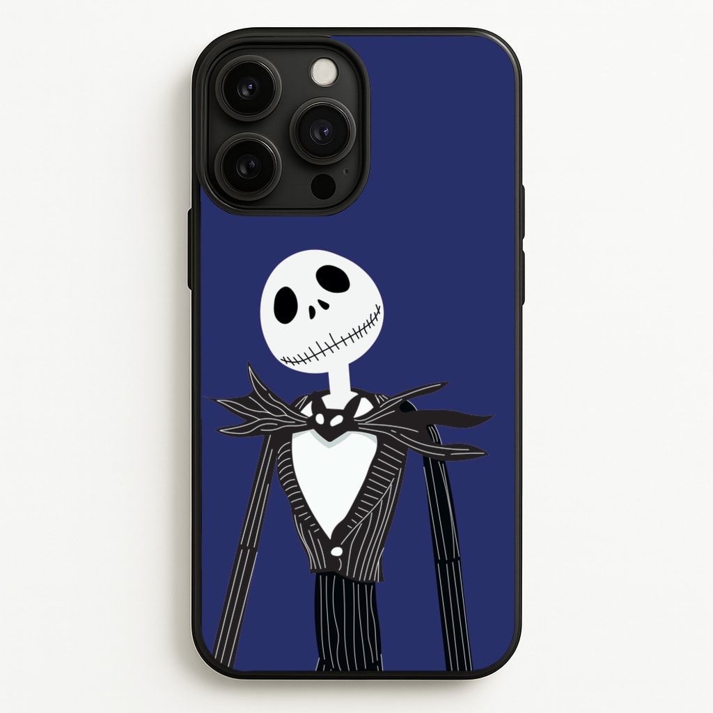 Jack Skellington Blue - TNBC - Halloween Phone Case for iPhone 13 Pro Max