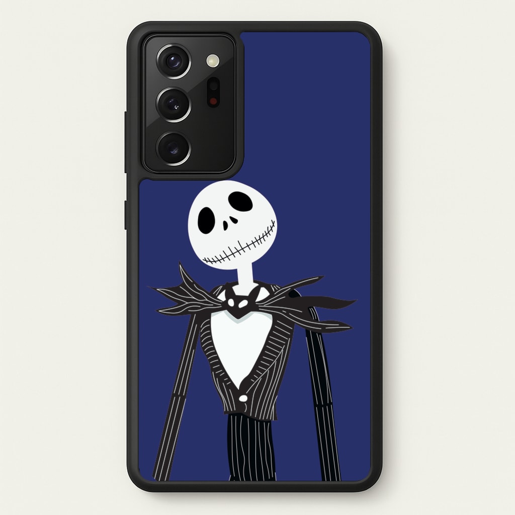 Jack Skellington Blue - TNBC - Halloween Phone Case for Galaxy Note 20 Ultra