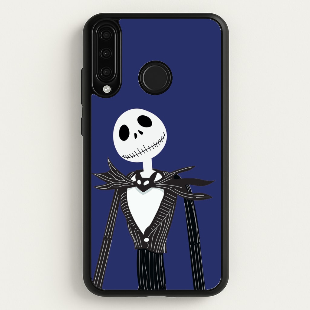 Jack Skellington Blue - TNBC - Halloween Phone Case for Huawei P30 Lite