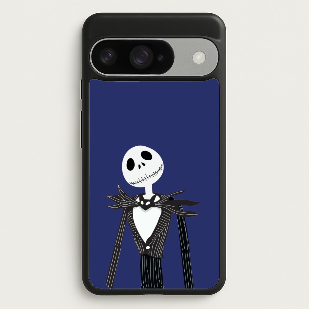 Jack Skellington Blue - TNBC Phone Case for Google Pixel 10 / 10 Pro