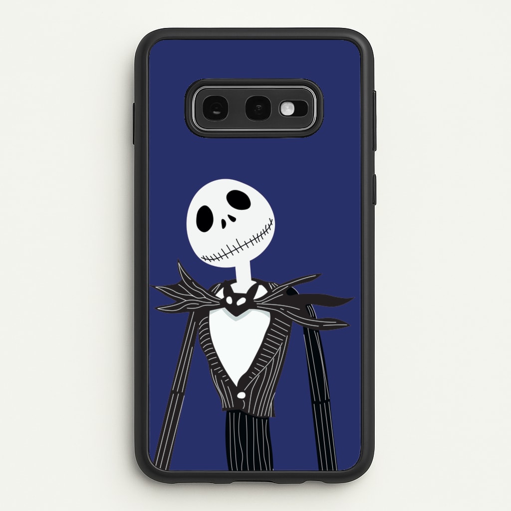 Jack Skellington Blue - TNBC - Halloween Phone Case for Galaxy S10e
