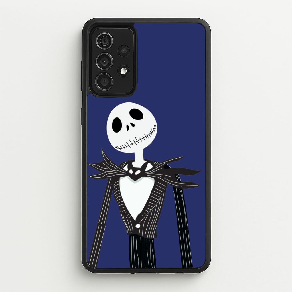 Jack Skellington Blue - TNBC - Halloween Phone Case for Galaxy A52 / A52s