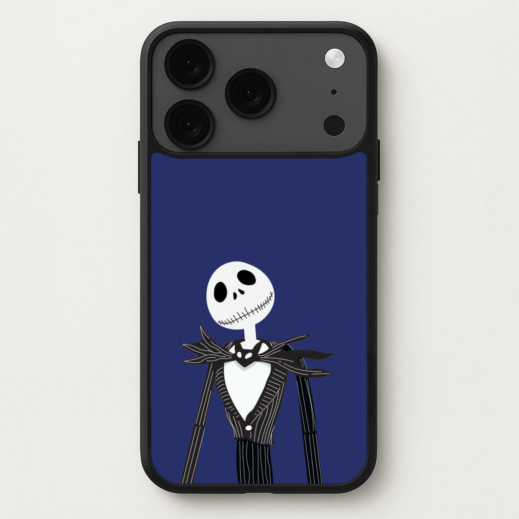 Jack Skellington Blue - TNBC Phone Case for iPhone 17 Pro