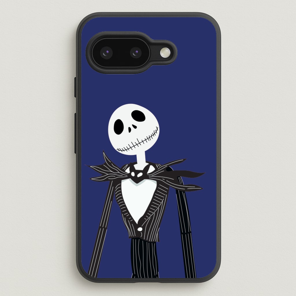Jack Skellington Blue - TNBC - Halloween Phone Case for Google Pixel 9a
