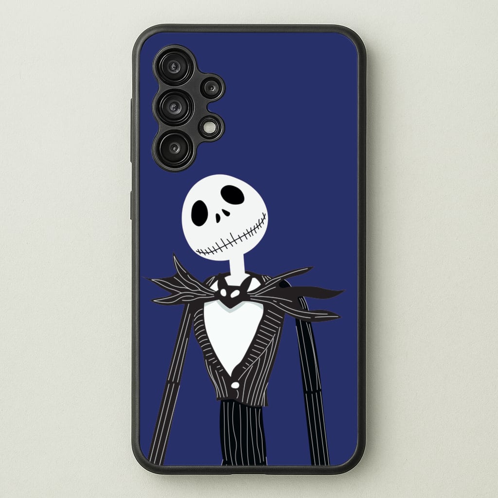 Jack Skellington Blue - TNBC - Halloween Phone Case for Galaxy A13