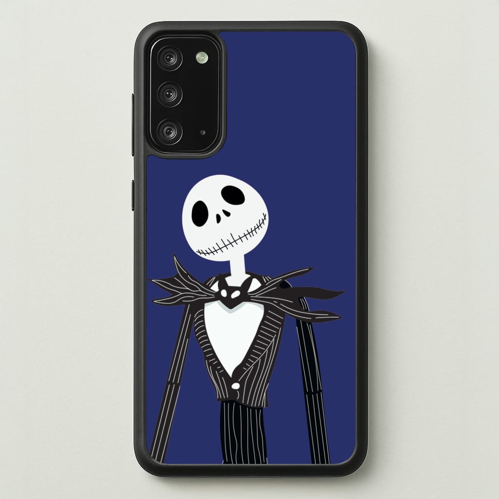 Jack Skellington Blue - TNBC - Halloween Phone Case for Galaxy Note 20