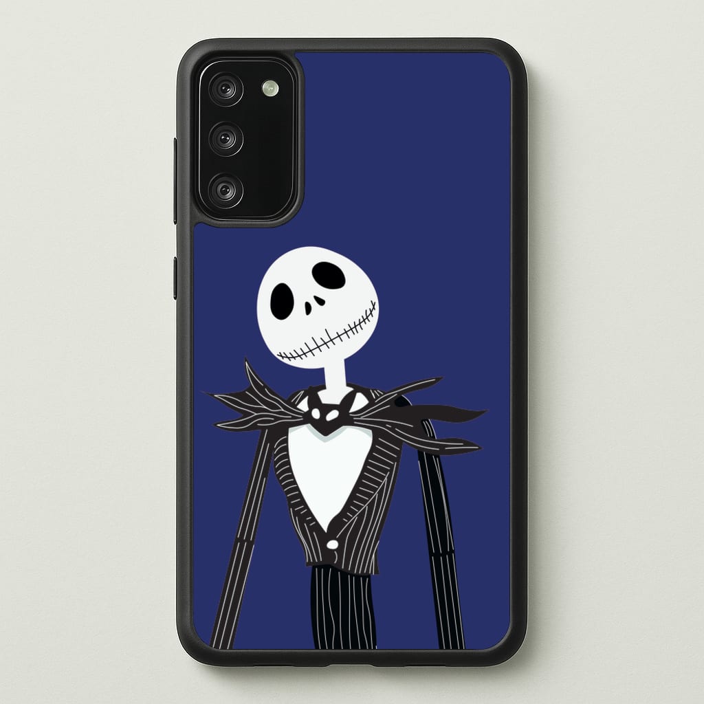 Jack Skellington Blue - TNBC - Halloween Phone Case for Galaxy S20