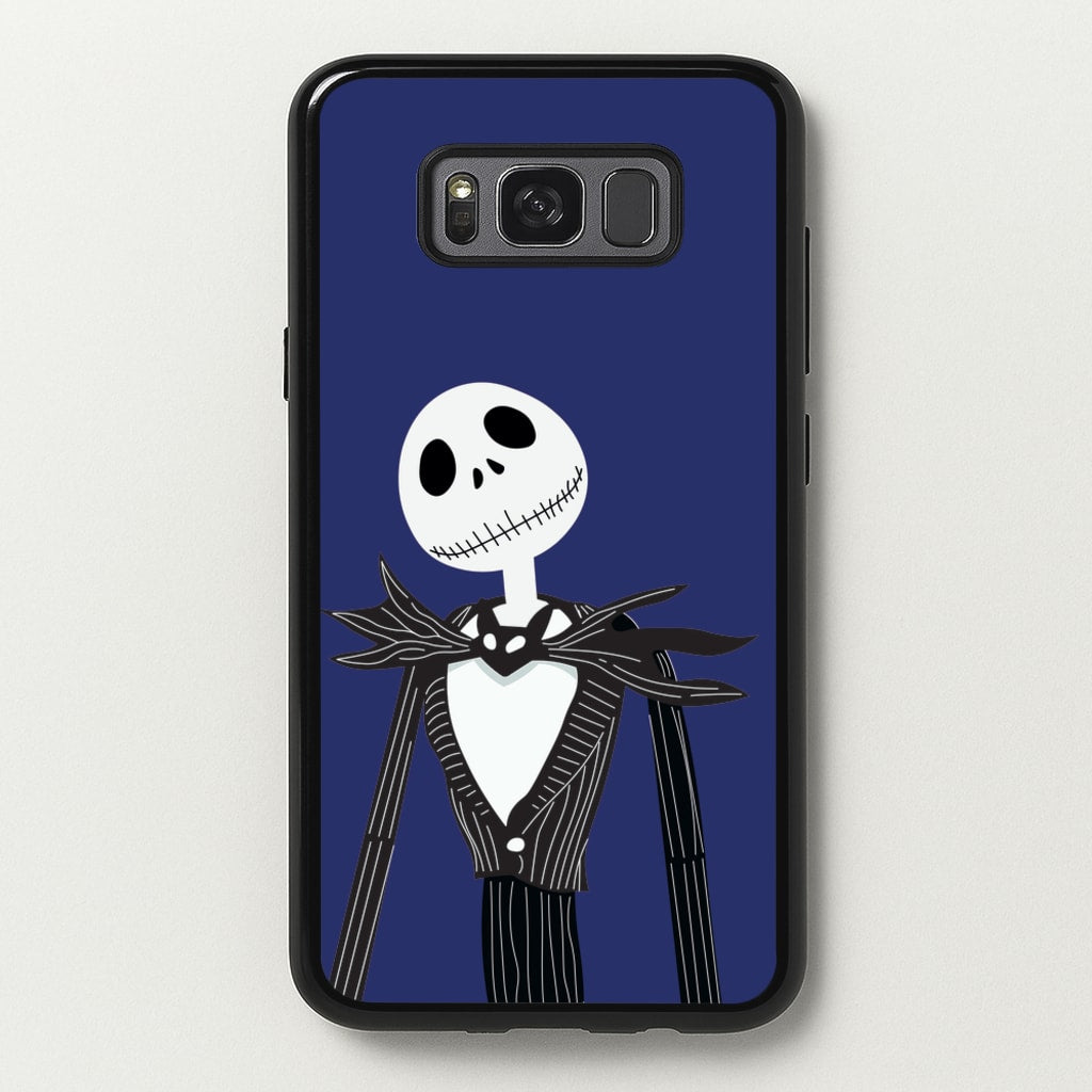 Jack Skellington Blue - TNBC - Halloween Phone Case for Galaxy S8