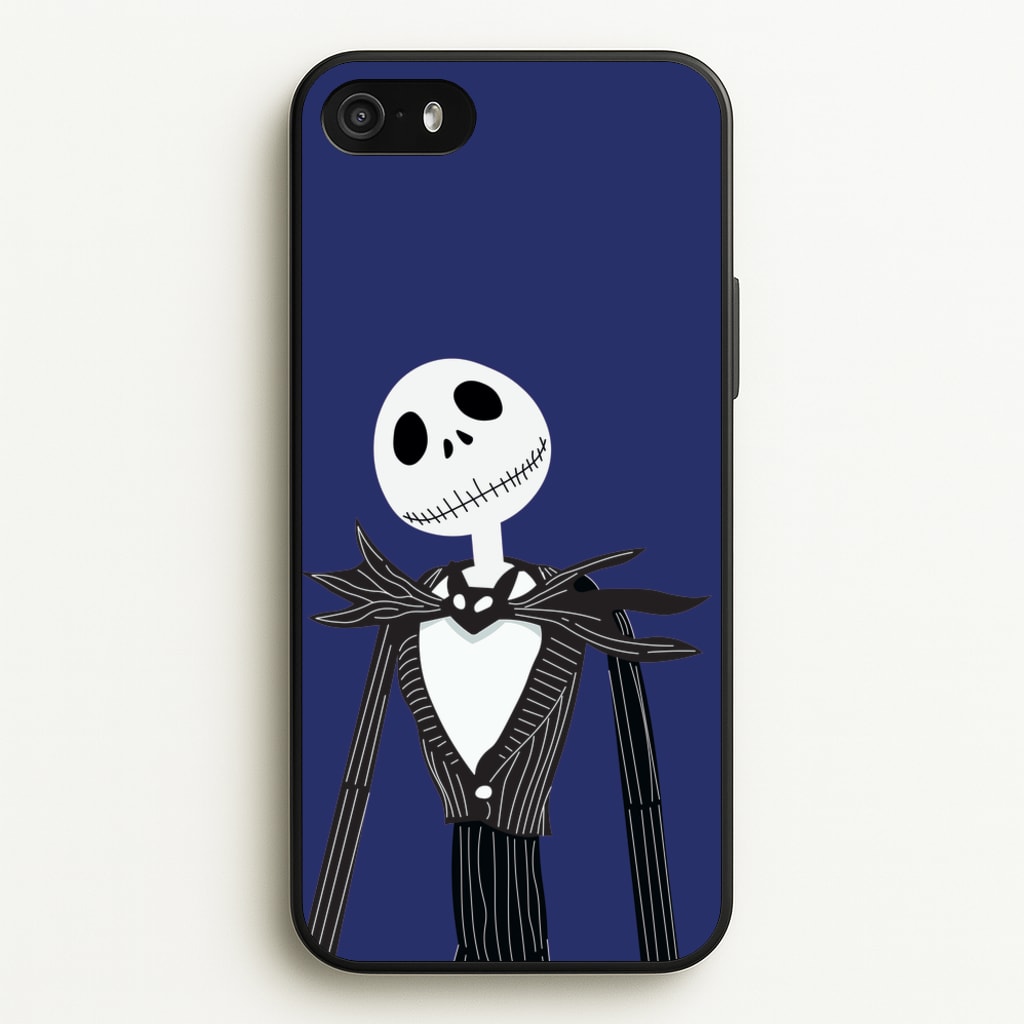 Jack Skellington Blue - TNBC - Halloween Phone Case for iPhone 5 / 5s / SE 2016