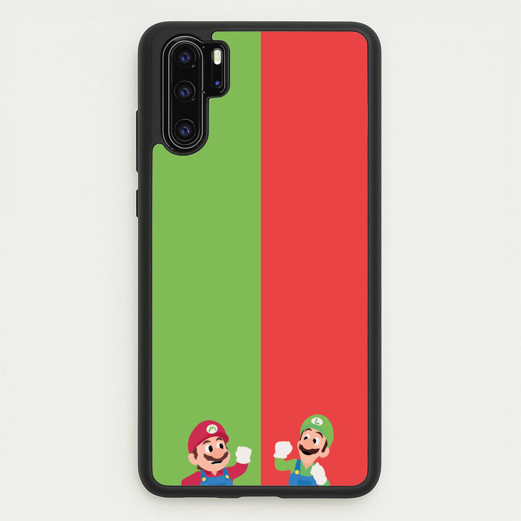 Mario And Luigi - The Super Mario Bros Phone Case for Huawei P30 Pro