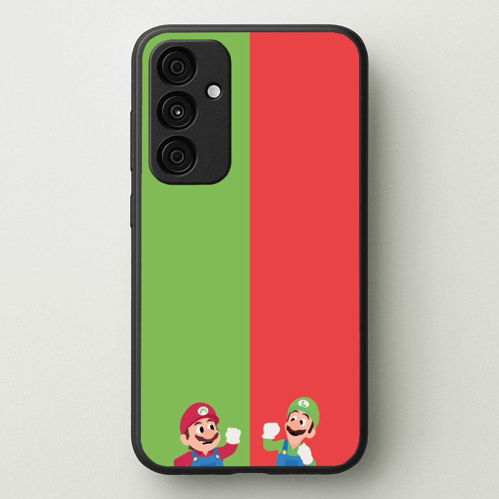 Mario And Luigi - The Super Mario Bros Phone Case for Galaxy A15