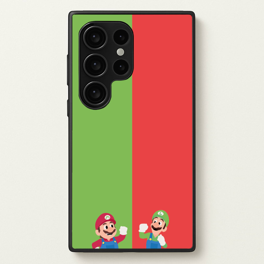 Mario And Luigi - The Super Mario Bros Phone Case for Galaxy S24 Ultra