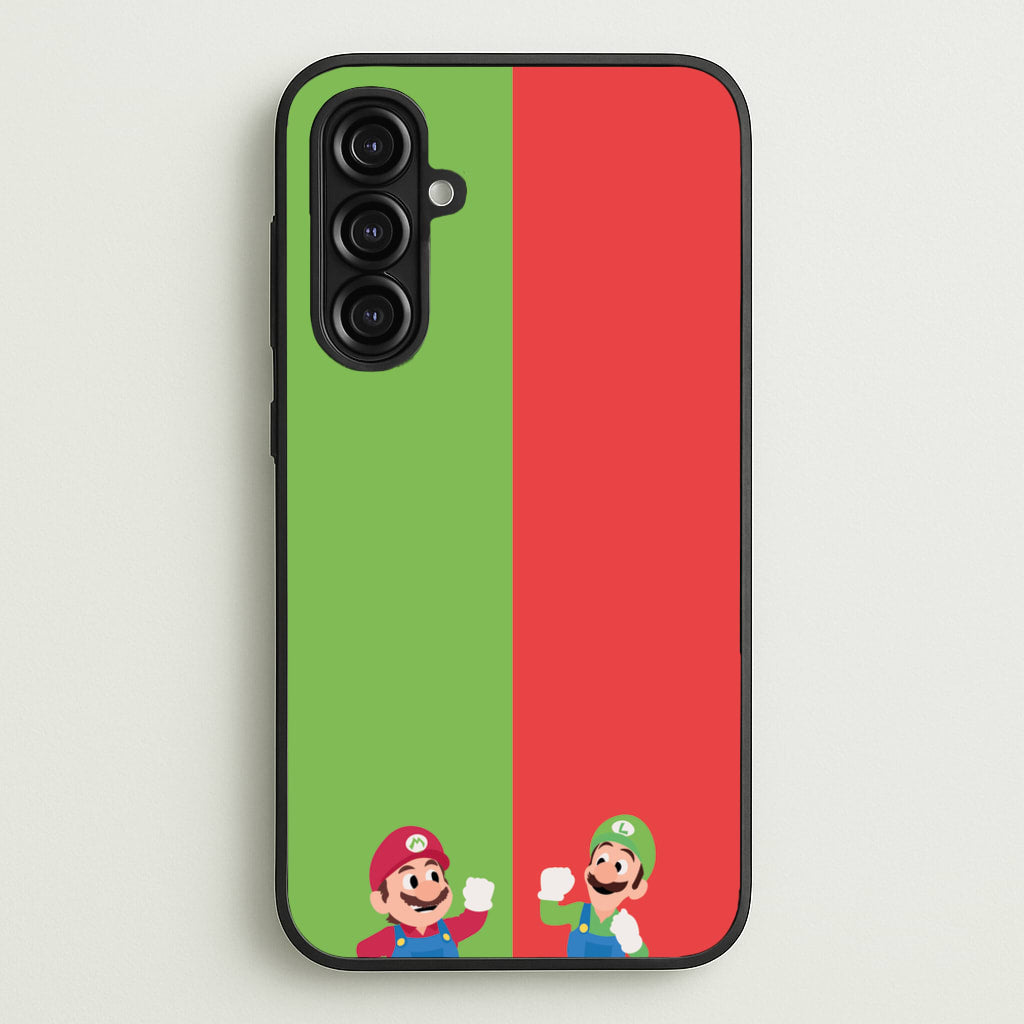 Mario And Luigi - The Super Mario Bros Phone Case for Galaxy A16