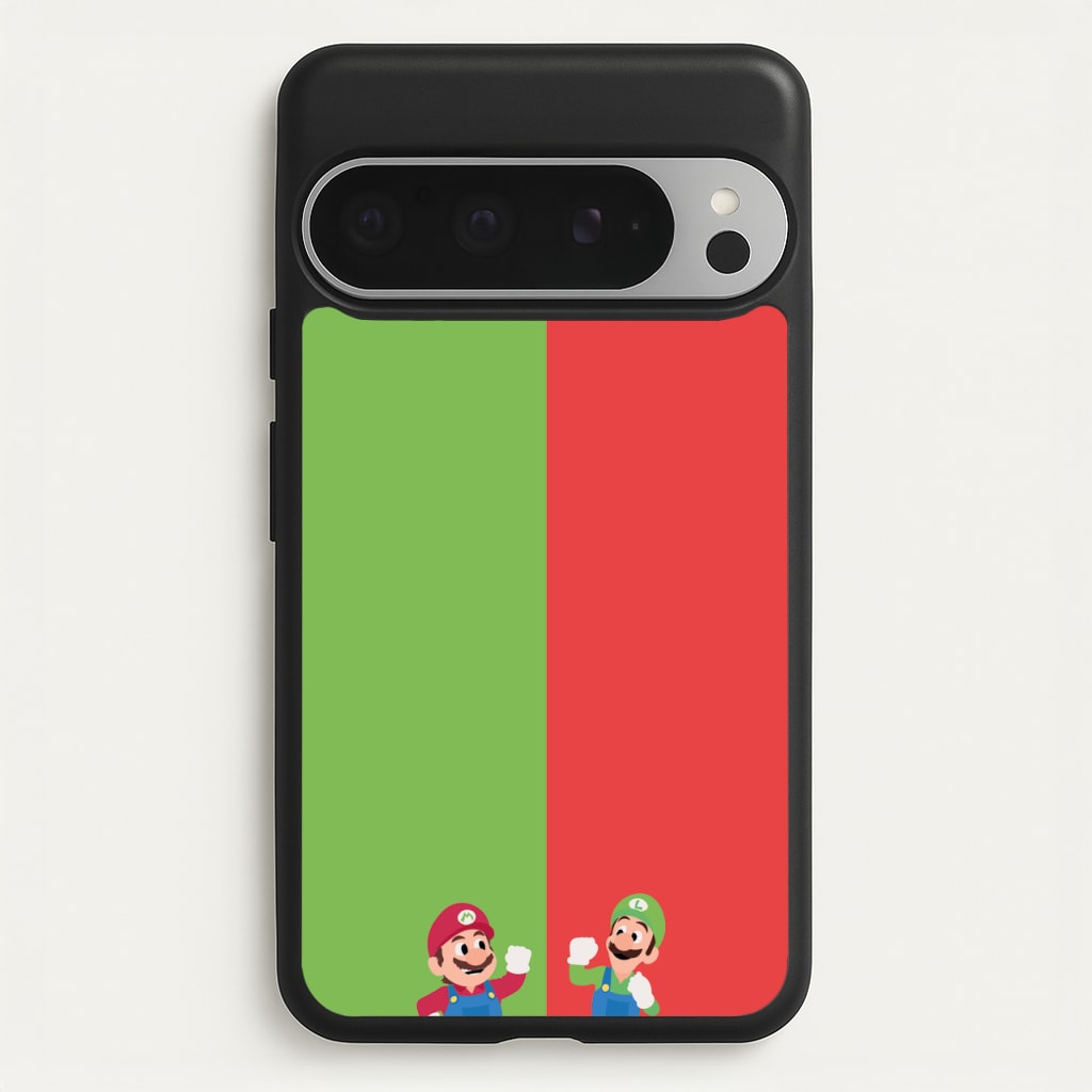 Mario And Luigi - The Super Mario Bros Phone Case for Google Pixel 9 Pro XL