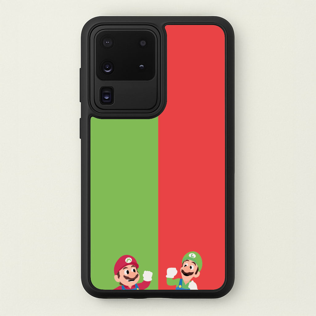 Mario And Luigi - The Super Mario Bros Phone Case for Galaxy S20 Ultra