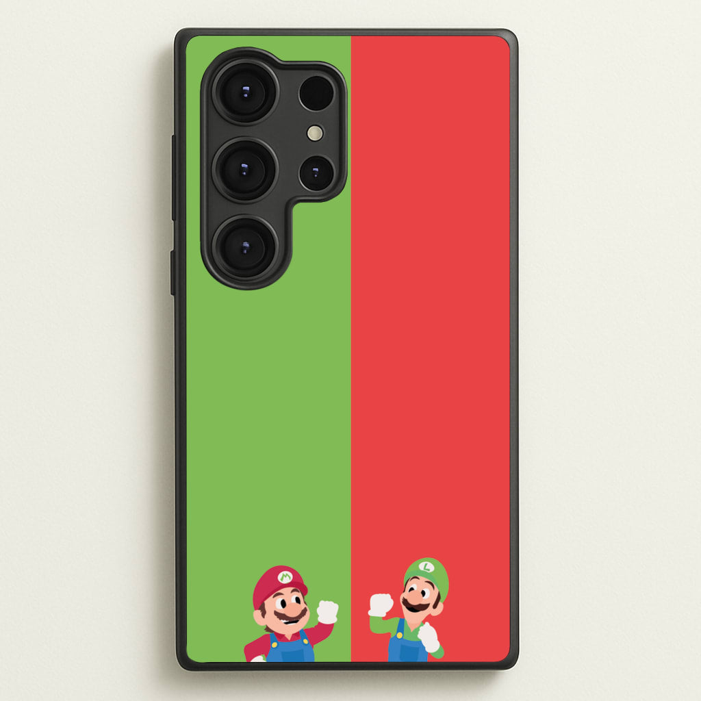 Mario And Luigi - The Super Mario Bros Phone Case for Galaxy S25 Ultra