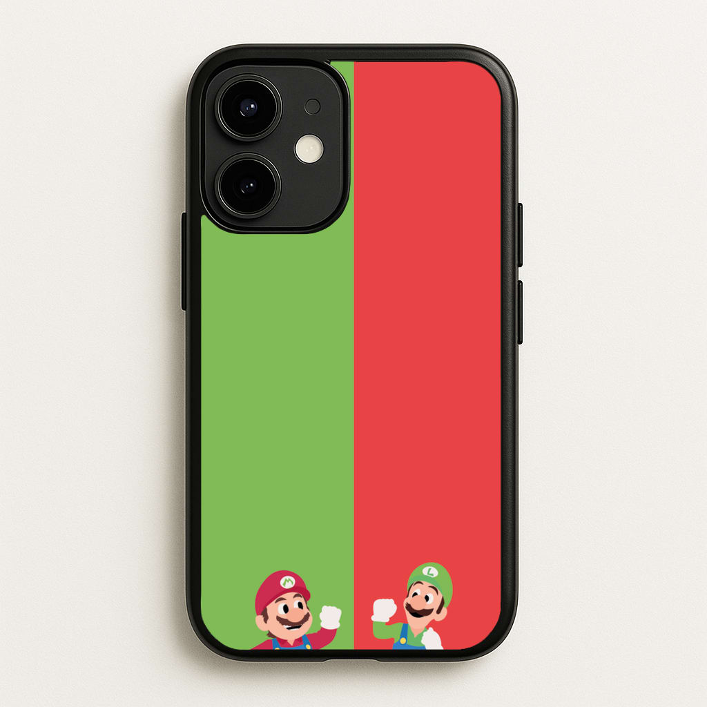Mario And Luigi - The Super Mario Bros Phone Case for iPhone 12 / 12 Pro