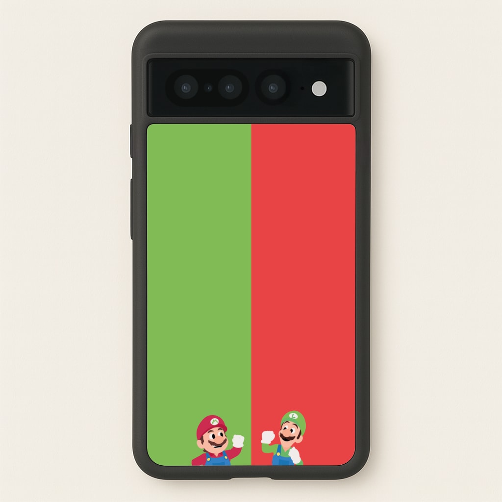 Mario And Luigi - The Super Mario Bros Phone Case for Google Pixel 7 Pro