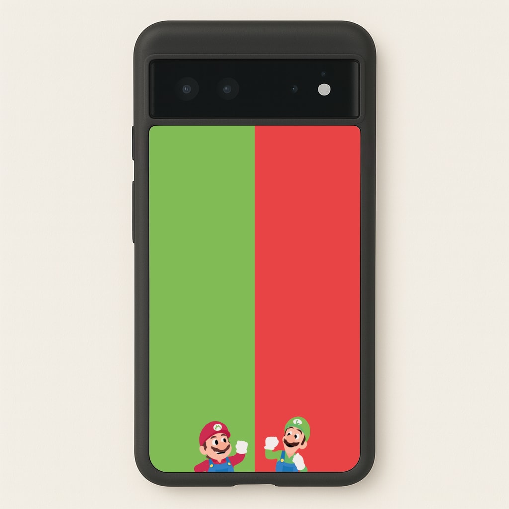 Mario And Luigi - The Super Mario Bros Phone Case for Google Pixel 6
