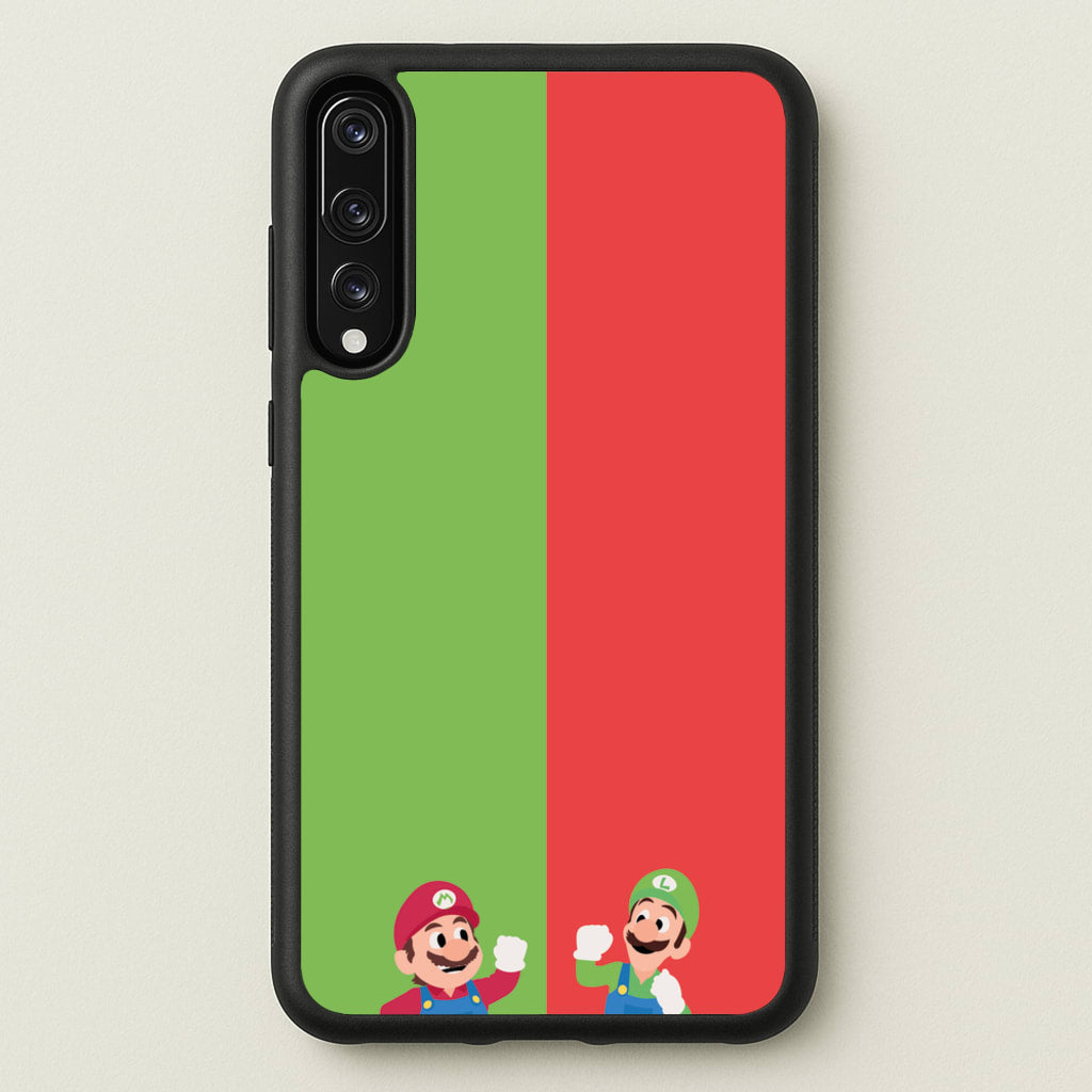 Mario And Luigi - The Super Mario Bros Phone Case for Huawei P20 Pro