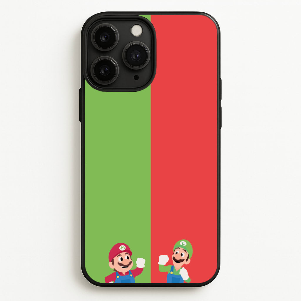 Mario And Luigi - The Super Mario Bros Phone Case for iPhone 11 Pro Max