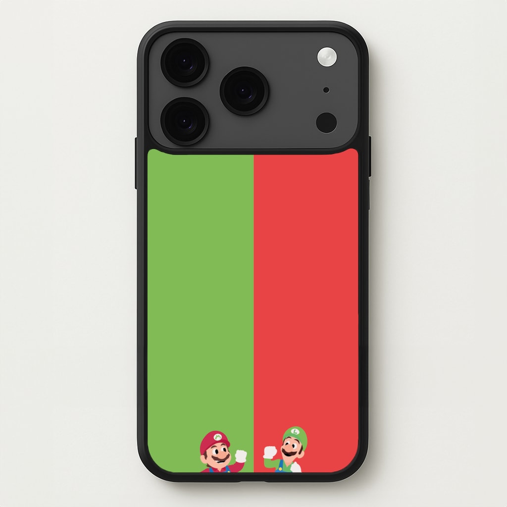 Mario And Luigi Phone Case for iPhone 17 Pro Max
