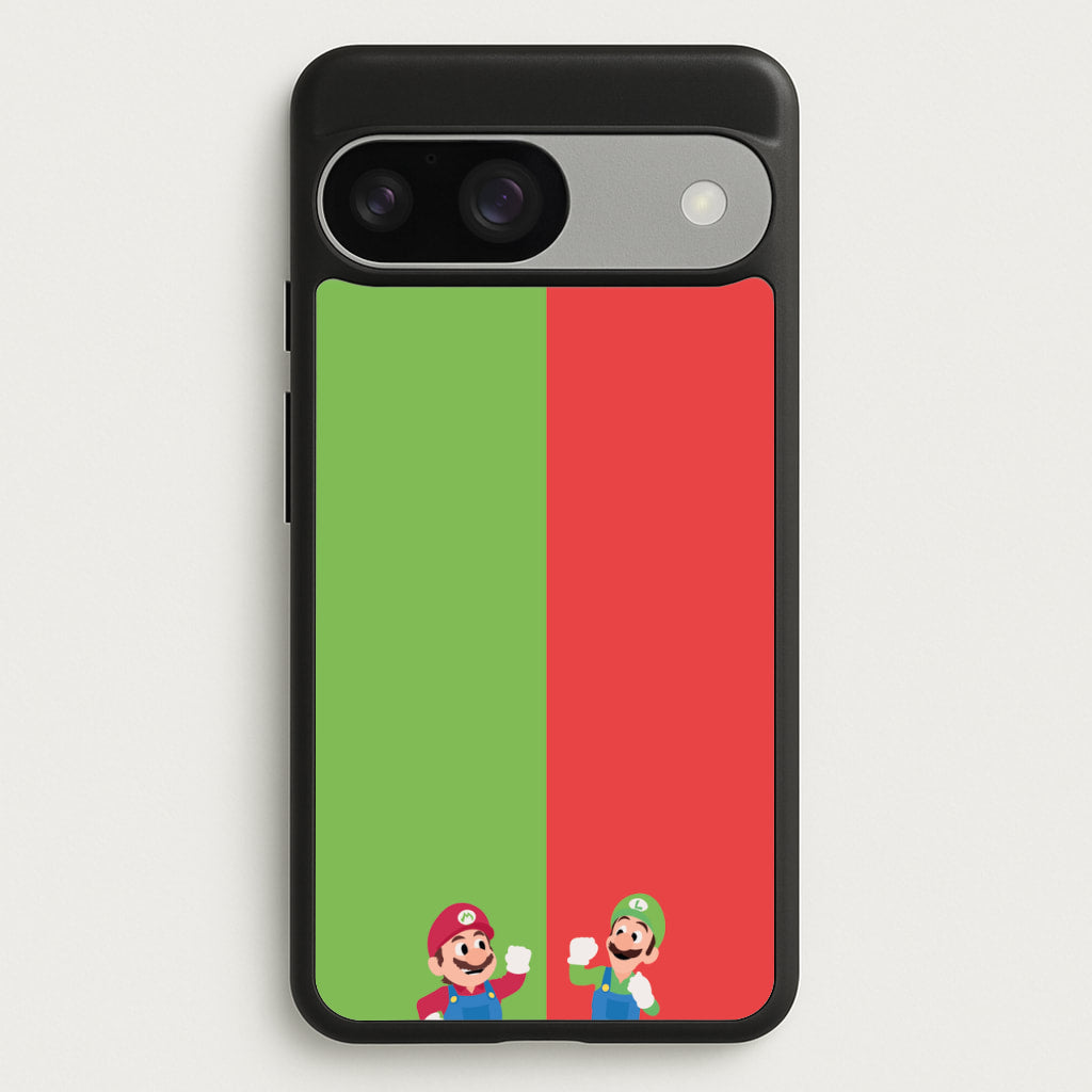 Mario And Luigi - The Super Mario Bros Phone Case for Google Pixel 9 / 9 Pro