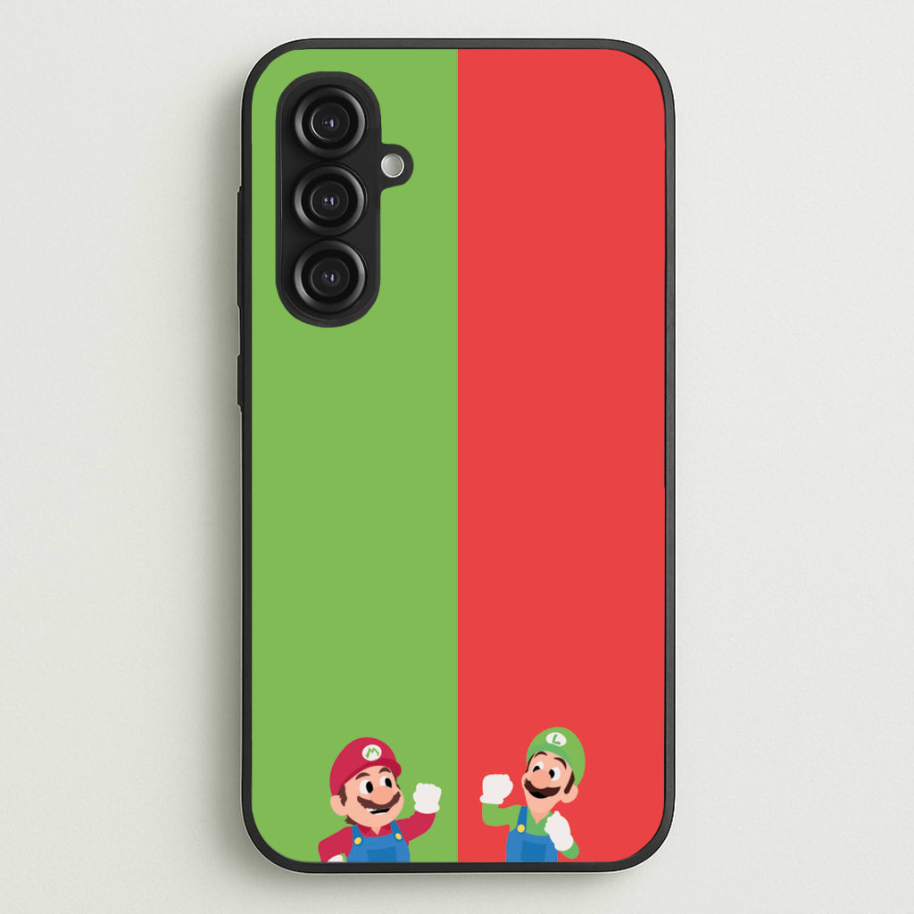 Mario And Luigi - The Super Mario Bros Phone Case for Galaxy S23FE