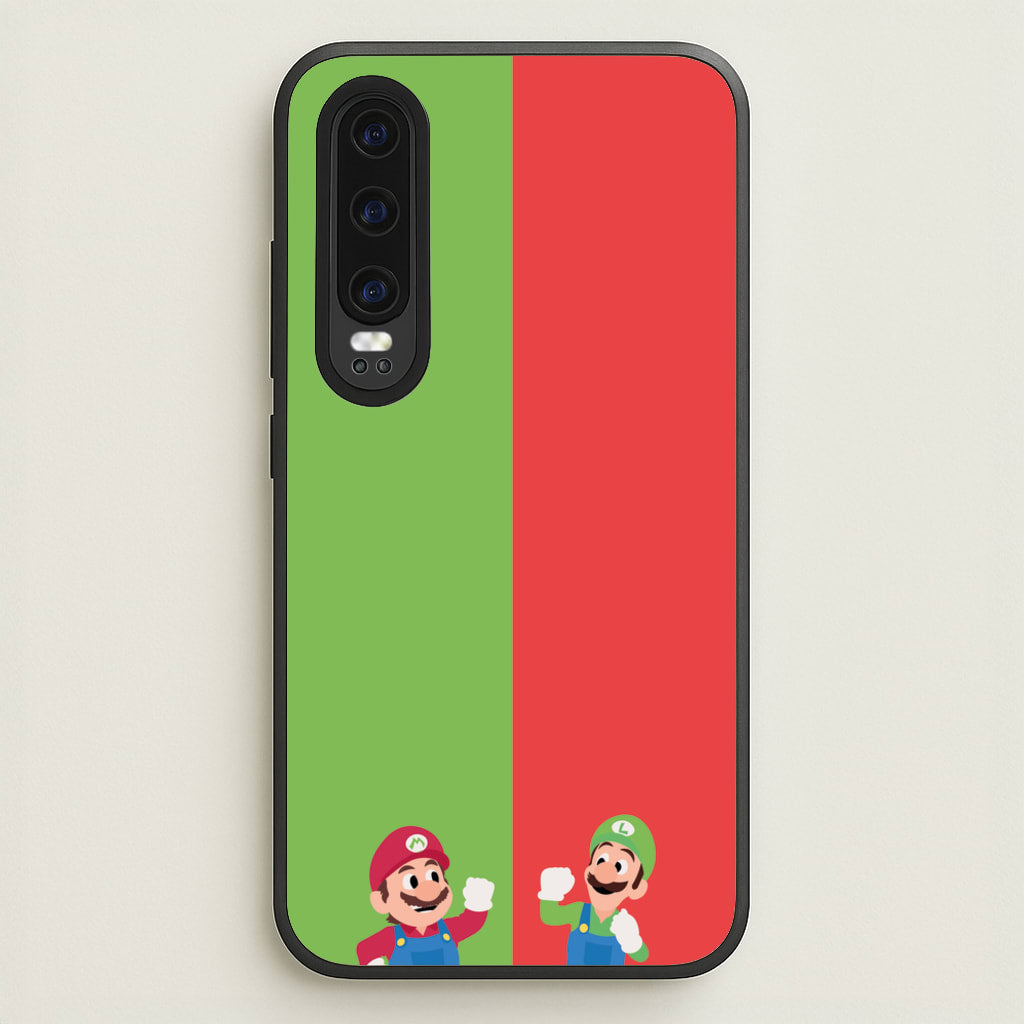 Mario And Luigi - The Super Mario Bros Phone Case for Huawei P30