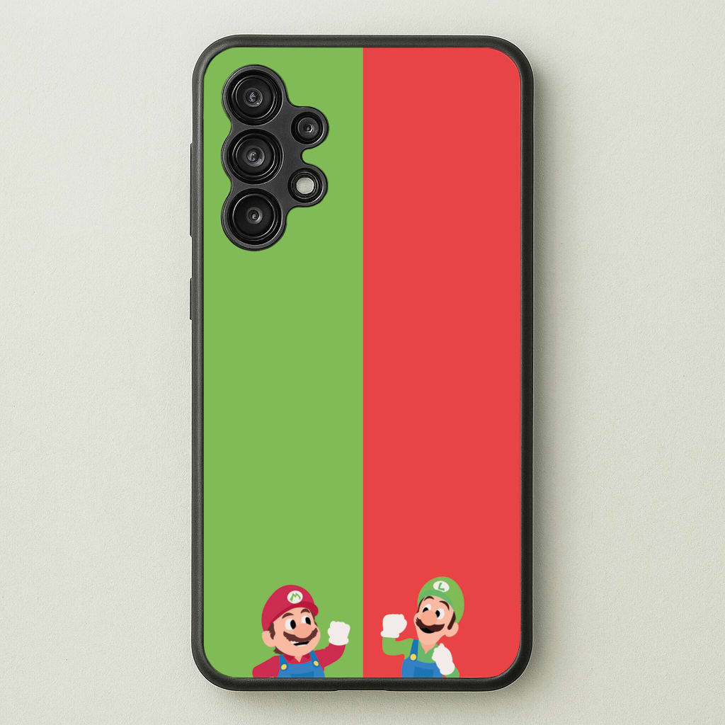 Mario And Luigi - The Super Mario Bros Phone Case for Galaxy A13