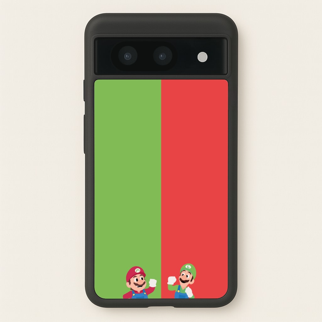 Mario And Luigi - The Super Mario Bros Phone Case for Google Pixel 8a