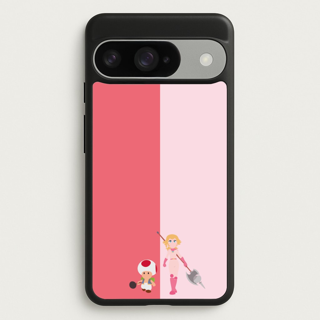 Toad And Peach Phone Case for Google Pixel 10 / 10 Pro