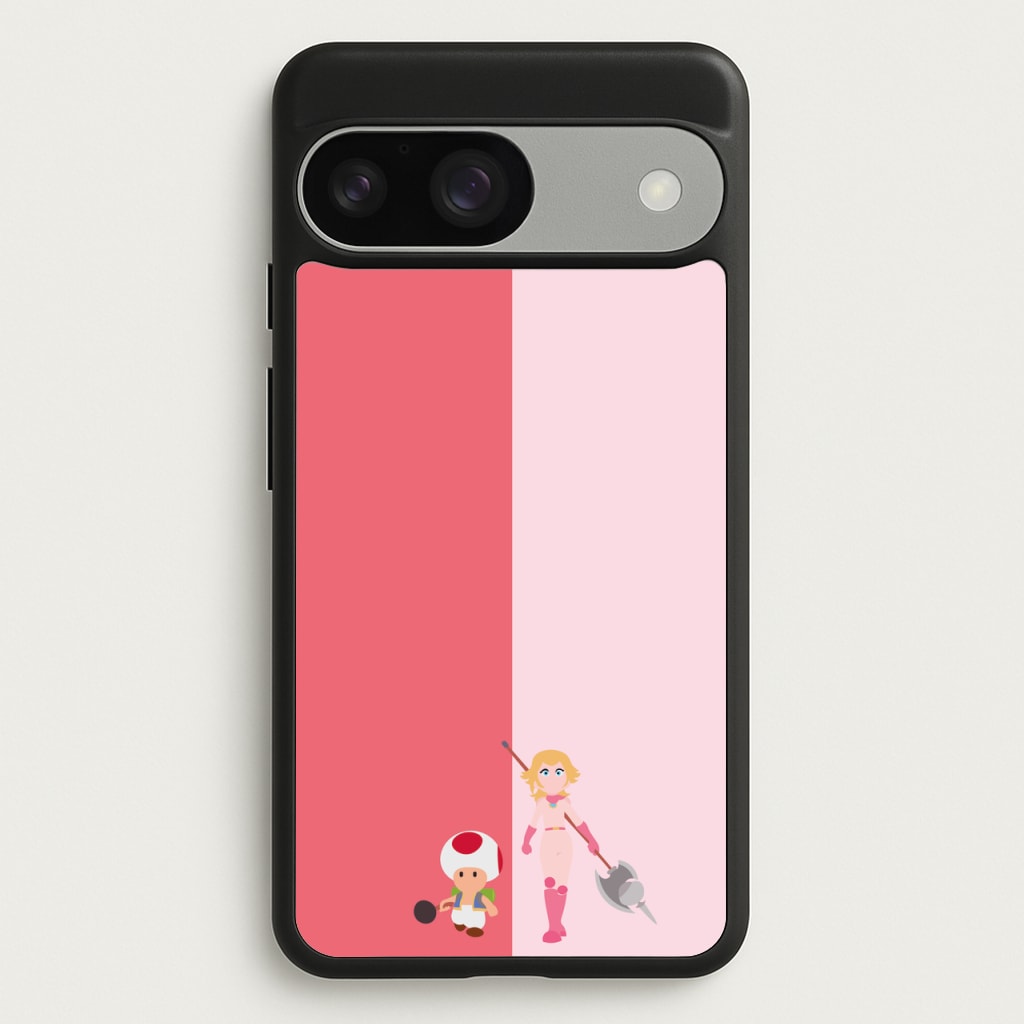 Toad And Peach - The Super Mario Bros Phone Case for Google Pixel 9 / 9 Pro