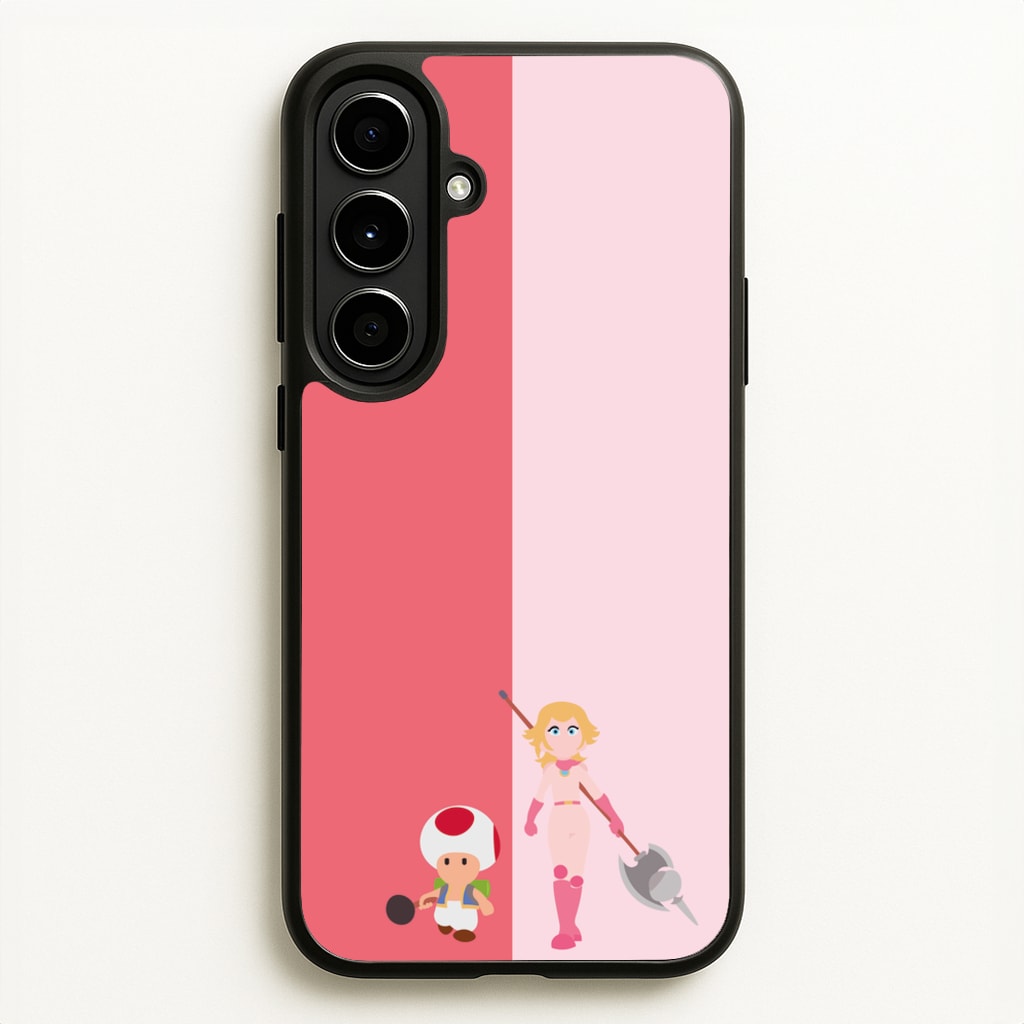 Toad And Peach - The Super Mario Bros Phone Case for Galaxy A56