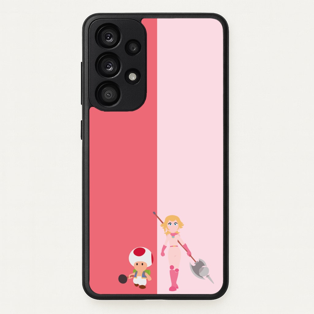 Toad And Peach - The Super Mario Bros Phone Case for Galaxy A33