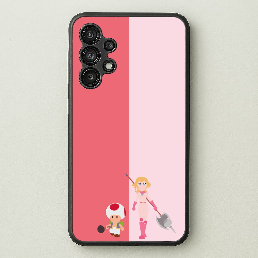 Toad And Peach - The Super Mario Bros Phone Case for Galaxy A13