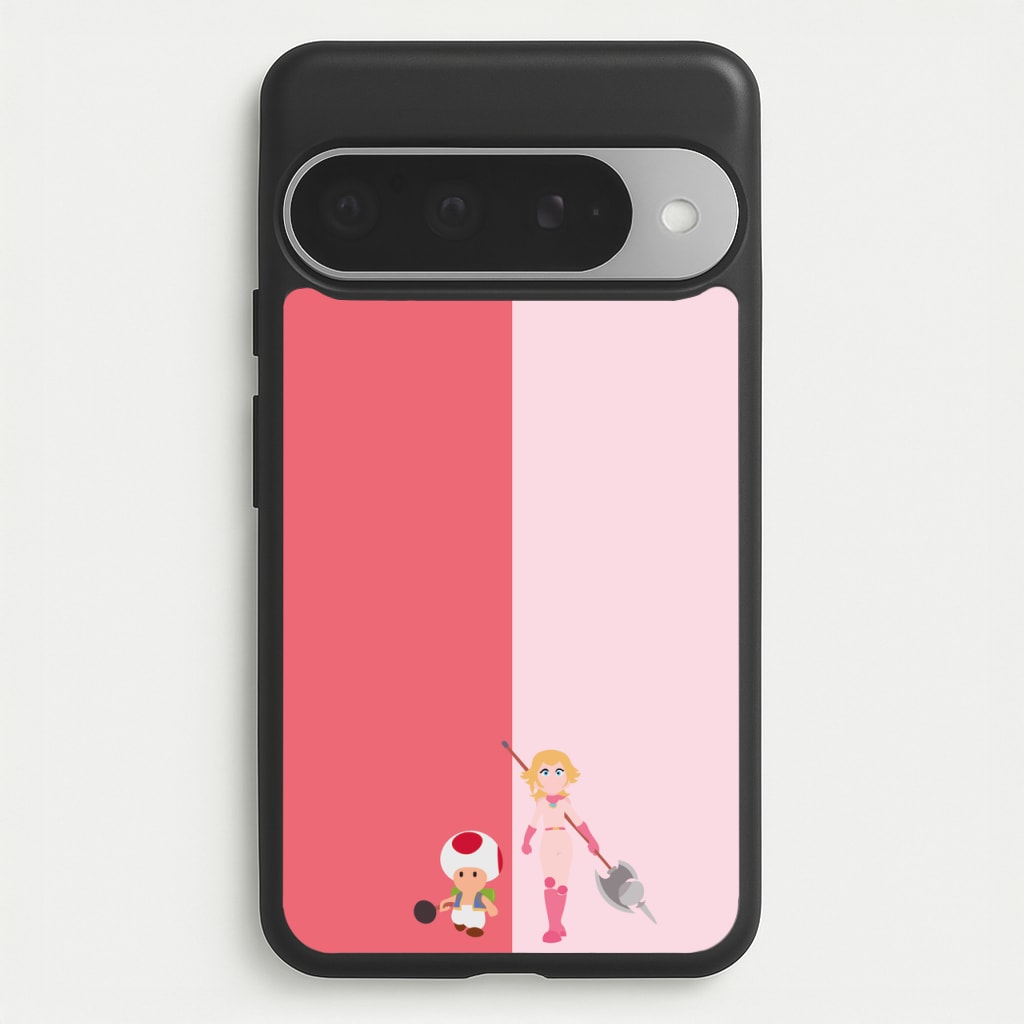 Toad And Peach Phone Case for Google Pixel 10 Pro XL
