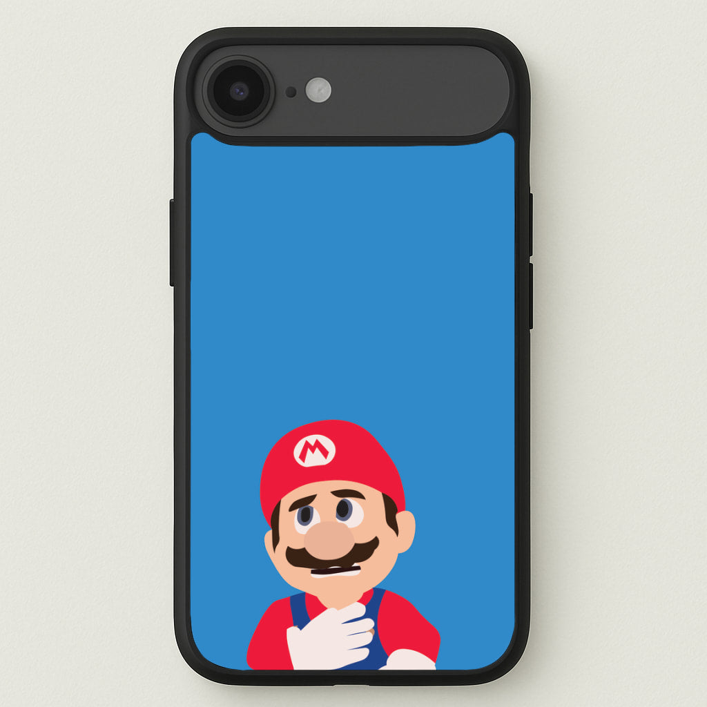 Worried Mario Phone Case for iPhone 17 Air