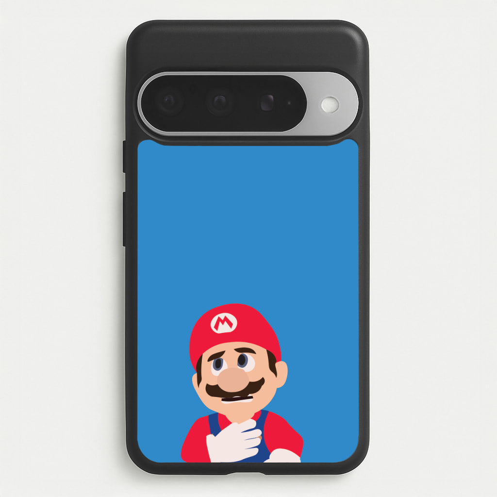 Worried Mario Phone Case for Google Pixel 10 Pro XL