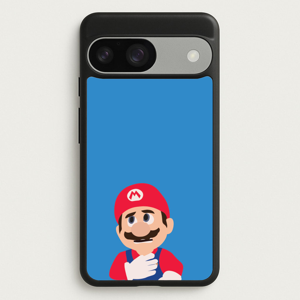 Worried Mario - The Super Mario Bros Phone Case for Google Pixel 9 / 9 Pro