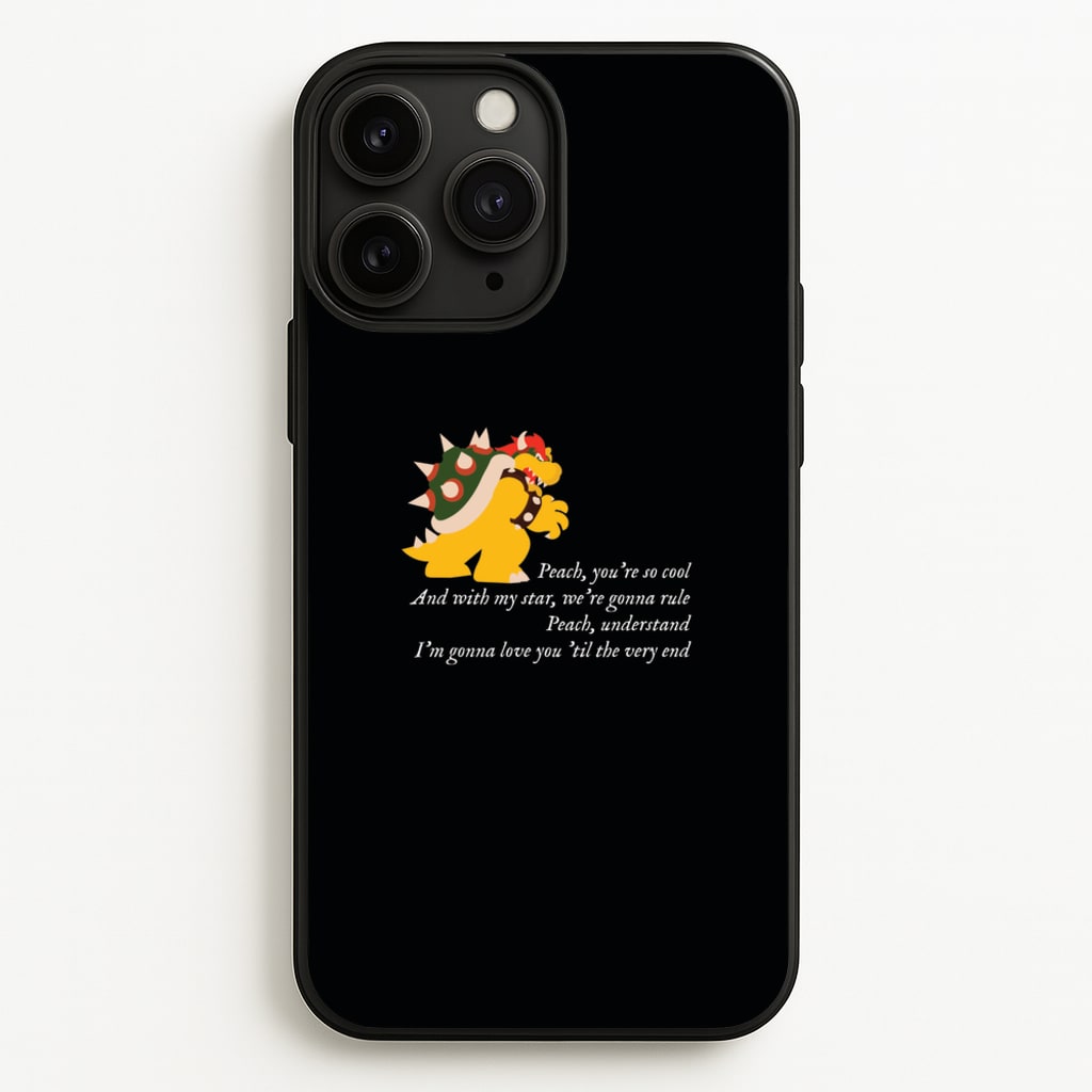 Peach, You're So Cool - The Super Mario Bros Phone Case for iPhone 11 Pro