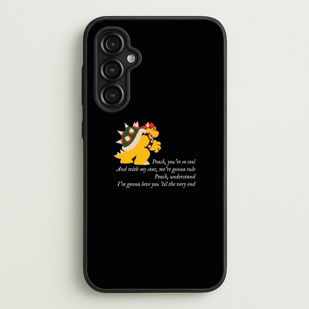 Peach, You're So Cool - The Super Mario Bros Phone Case for Galaxy A14