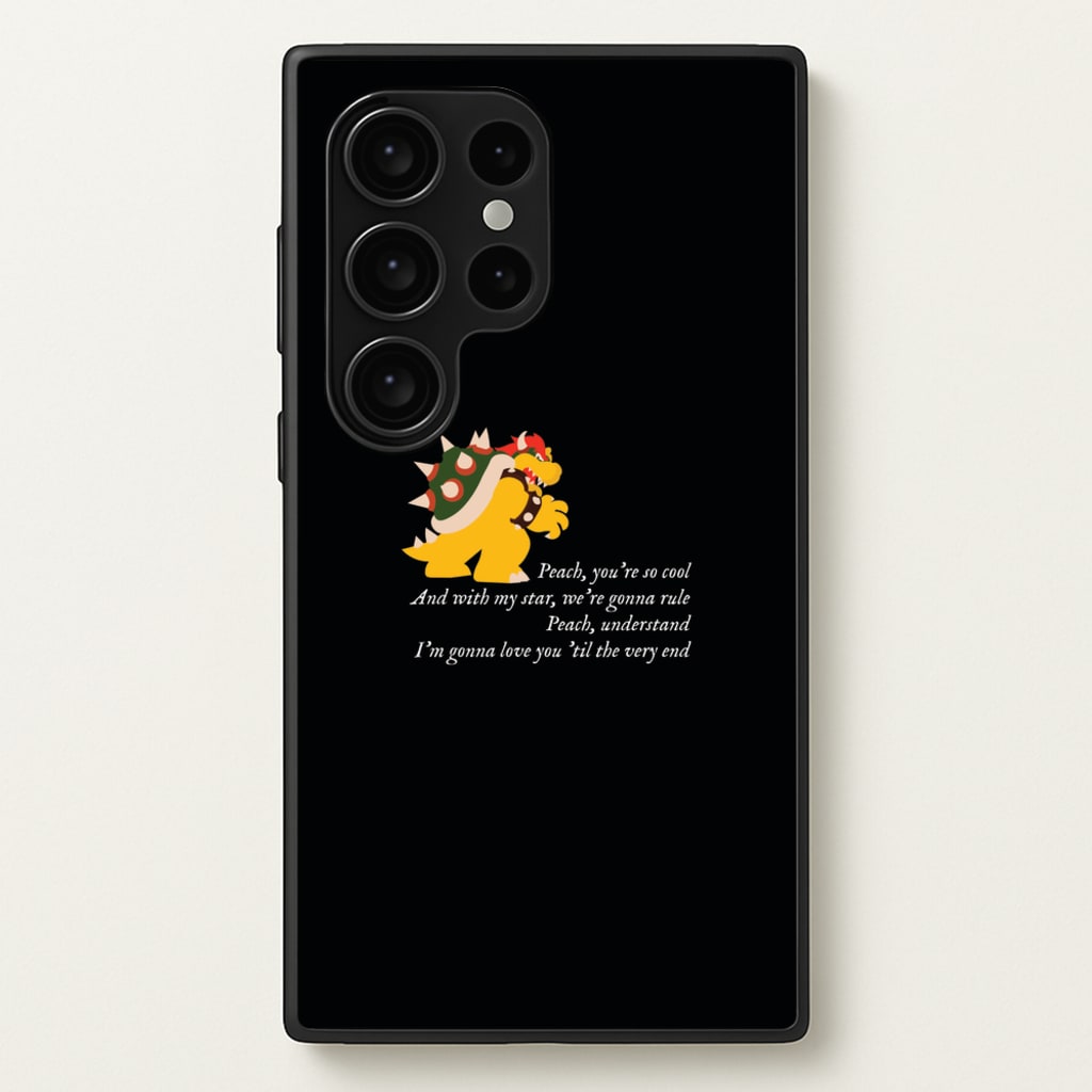 Peach, You're So Cool - The Super Mario Bros Phone Case for Galaxy S24 Ultra