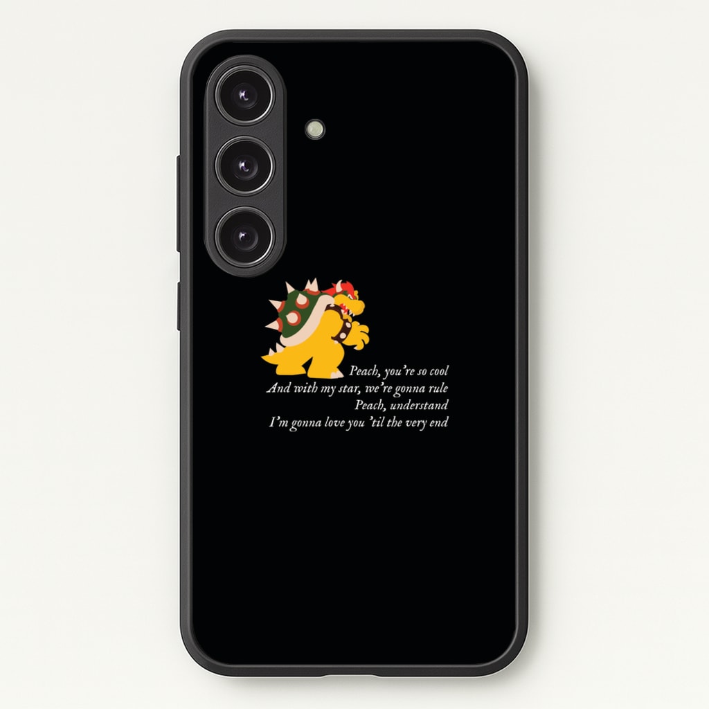 Peach, You're So Cool - The Super Mario Bros Phone Case for Galaxy S25